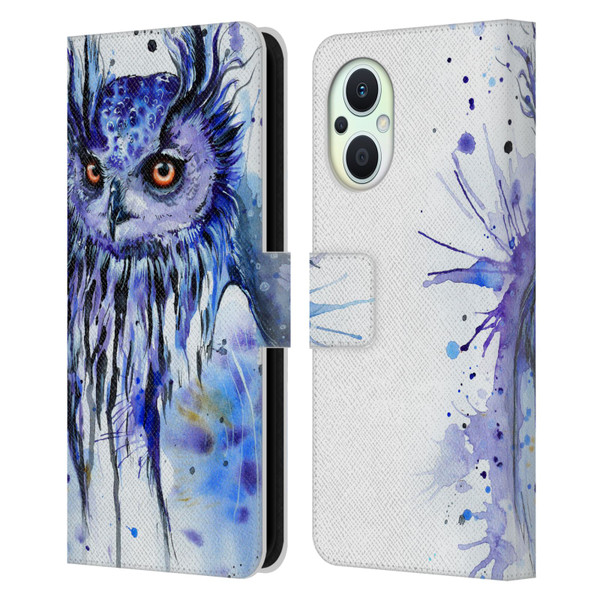 Pixie Cold Animals Secrets Leather Book Wallet Case Cover For OPPO Reno8 Lite