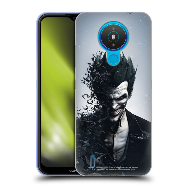 Batman Arkham Origins Key Art Joker Soft Gel Case for Nokia 1.4