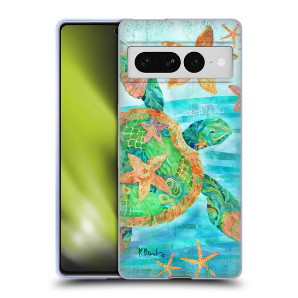 Paul Brent Coastal Nassau Turtle Soft Gel Case for Google Pixel 7 Pro