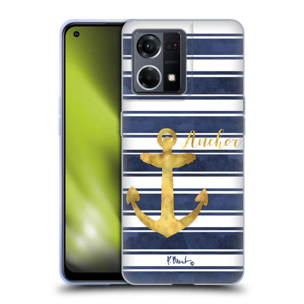 Paul Brent Nautical Anchor Soft Gel Case for OPPO Reno8 4G