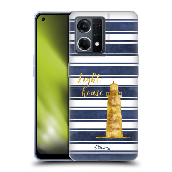 Paul Brent Nautical Lighthouse Soft Gel Case for OPPO Reno8 4G