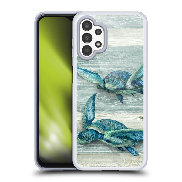 Paul Brent Sea Creatures Turtle Soft Gel Case for Samsung Galaxy A13 (2022)
