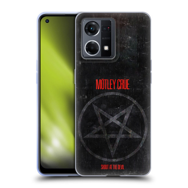 Motley Crue Albums SATD Star Soft Gel Case for OPPO Reno8 4G
