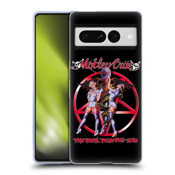 Motley Crue Tours Dr. Feelgood Final Soft Gel Case for Google Pixel 7 Pro