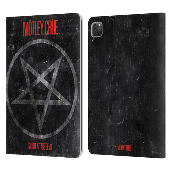 Motley Crue Albums SATD Star Leather Book Wallet Case Cover For Apple iPad Pro 11 2020 / 2021 / 2022