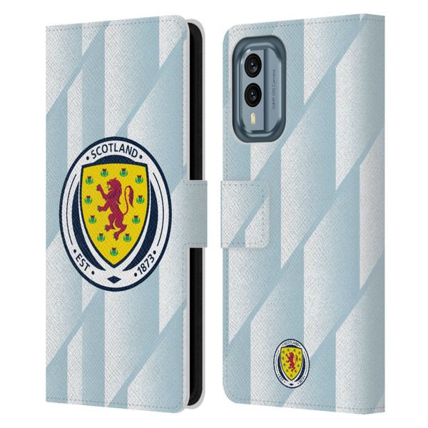 Scotland National Football Team Kits 2020-2021 Away Leather Book Wallet Case Cover For Nokia X30
