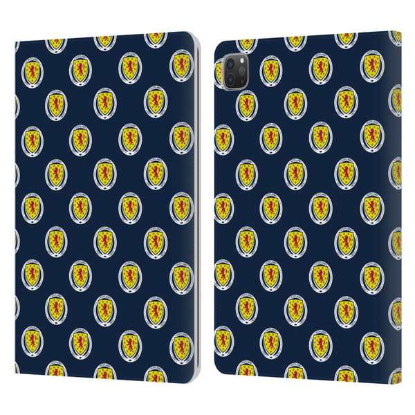 Scotland National Football Team Logo 2 Pattern Leather Book Wallet Case Cover For Apple iPad Pro 11 2020 / 2021 / 2022