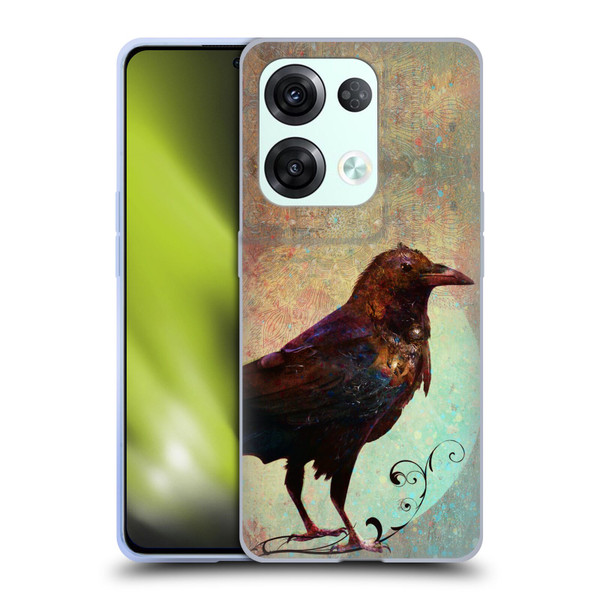 Jena DellaGrottaglia Animals Crow Soft Gel Case for OPPO Reno8 Pro