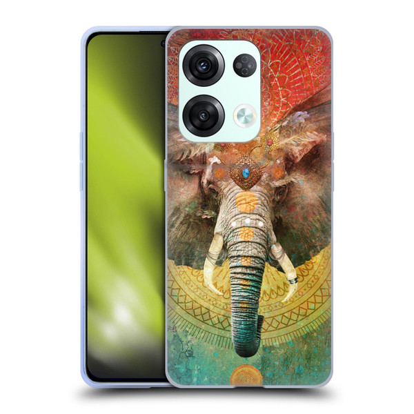 Jena DellaGrottaglia Animals Elephant Soft Gel Case for OPPO Reno8 Pro