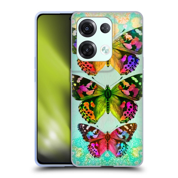 Jena DellaGrottaglia Insects Butterflies 2 Soft Gel Case for OPPO Reno8 Pro