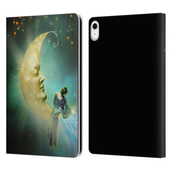Jena DellaGrottaglia Assorted Star Leather Book Wallet Case Cover For Apple iPad 10.9 (2022)