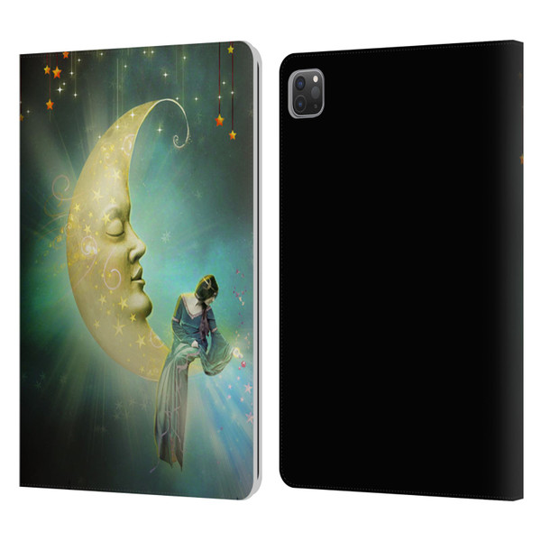 Jena DellaGrottaglia Assorted Star Leather Book Wallet Case Cover For Apple iPad Pro 11 2020 / 2021 / 2022