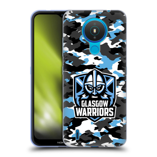 Glasgow Warriors Logo 2 Camouflage Soft Gel Case for Nokia 1.4