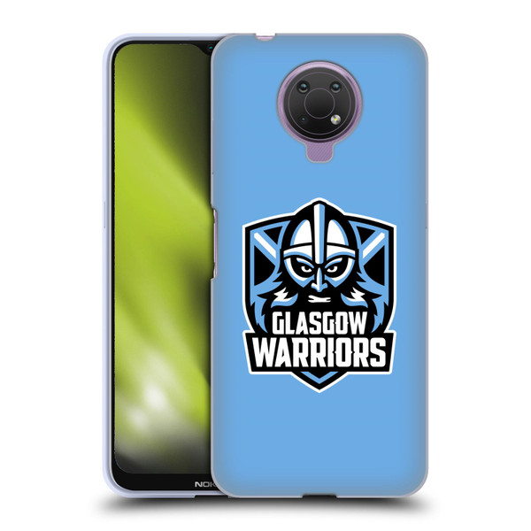 Glasgow Warriors Logo Plain Blue Soft Gel Case for Nokia G10