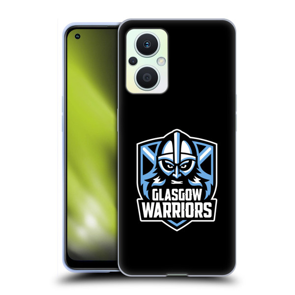 Glasgow Warriors Logo Plain Black Soft Gel Case for OPPO Reno8 Lite