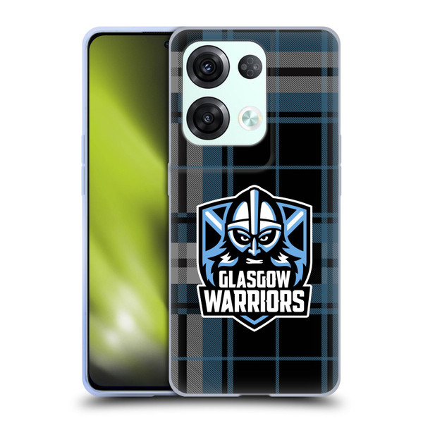 Glasgow Warriors Logo Tartan Soft Gel Case for OPPO Reno8 Pro