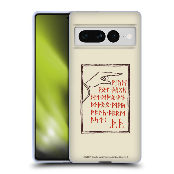 The Hobbit An Unexpected Journey Graphics Main Soft Gel Case for Google Pixel 7 Pro