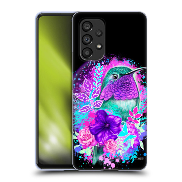 Sheena Pike Animals Purple Hummingbird Spirit Soft Gel Case for Samsung Galaxy A53 5G (2022)