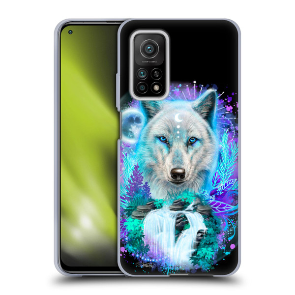 Sheena Pike Animals Winter Wolf Spirit & Waterfall Soft Gel Case for Xiaomi Mi 10T 5G