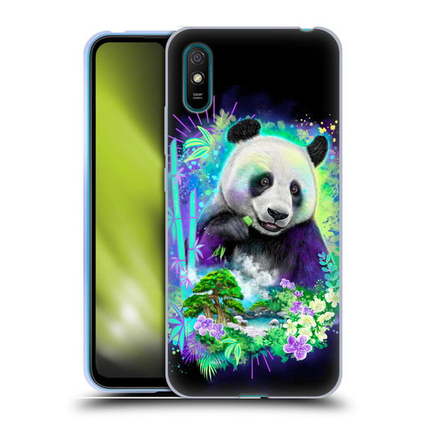 Sheena Pike Animals Rainbow Bamboo Panda Spirit Soft Gel Case for Xiaomi Redmi 9A / Redmi 9AT