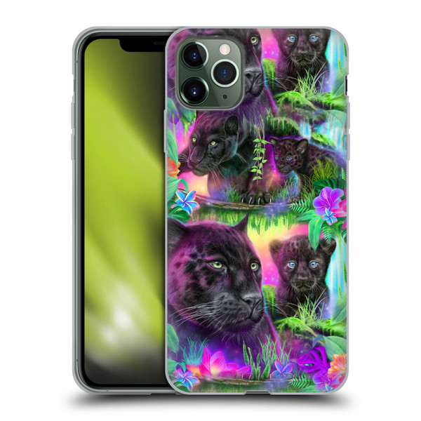 Sheena Pike Big Cats Daydream Panthers Soft Gel Case for Apple iPhone 11 Pro Max