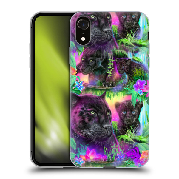 Sheena Pike Big Cats Daydream Panthers Soft Gel Case for Apple iPhone XR