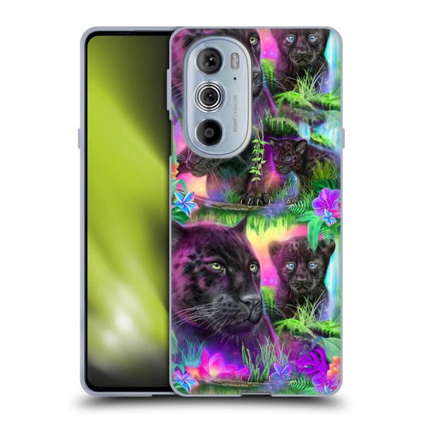 Sheena Pike Big Cats Daydream Panthers Soft Gel Case for Motorola Edge X30