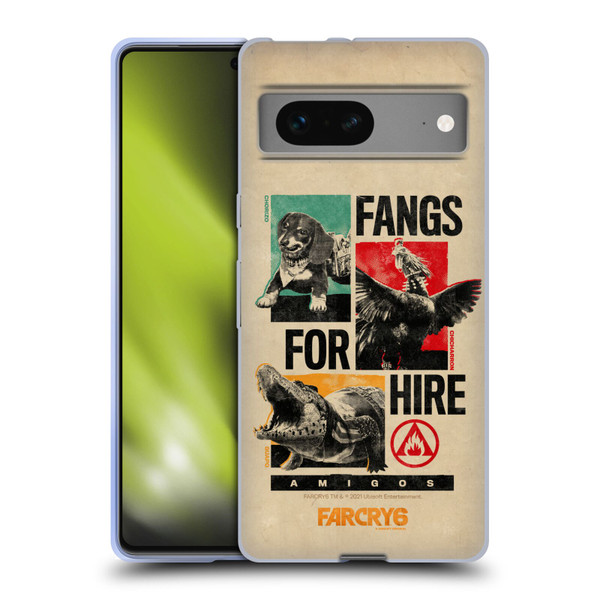 Far Cry 6 Graphics Fangs For Hire Soft Gel Case for Google Pixel 7