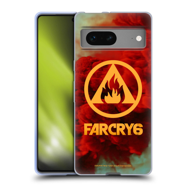 Far Cry 6 Graphics Logo Soft Gel Case for Google Pixel 7