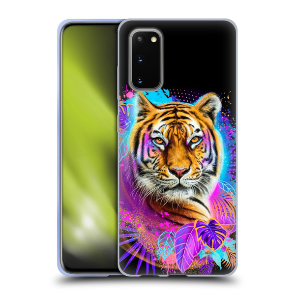 Sheena Pike Big Cats Tiger Spirit Soft Gel Case for Samsung Galaxy S20 / S20 5G