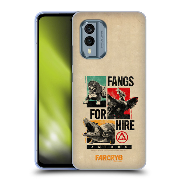 Far Cry 6 Graphics Fangs For Hire Soft Gel Case for Nokia X30