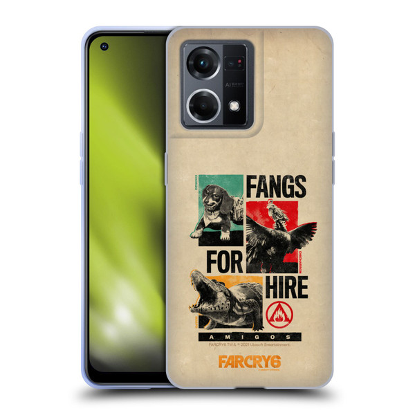 Far Cry 6 Graphics Fangs For Hire Soft Gel Case for OPPO Reno8 4G