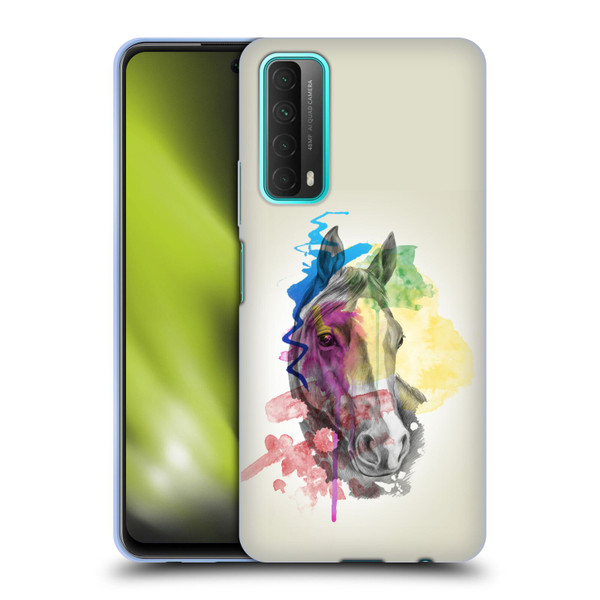 Mark Ashkenazi Animals Horse Soft Gel Case for Huawei P Smart (2021)