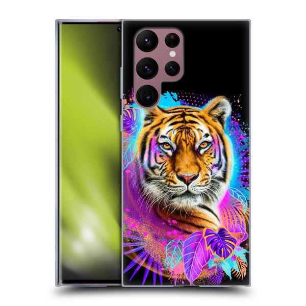 Sheena Pike Big Cats Tiger Spirit Soft Gel Case for Samsung Galaxy S22 Ultra 5G