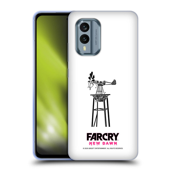 Far Cry New Dawn Graphic Images Tower Soft Gel Case for Nokia X30