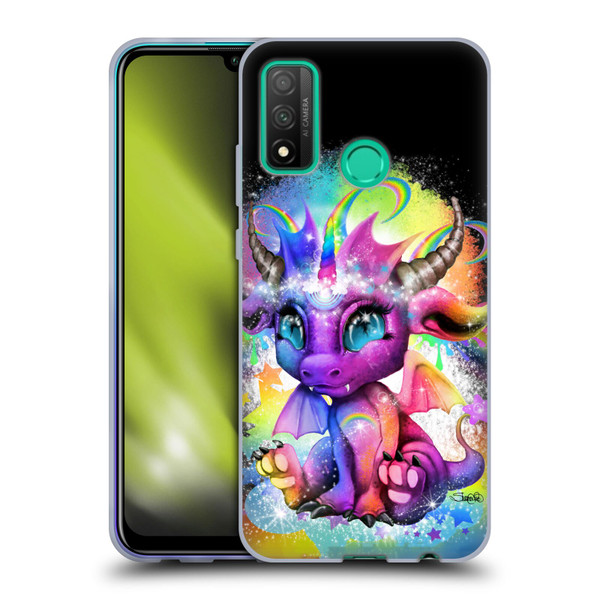Sheena Pike Dragons Rainbow Lil Dragonz Soft Gel Case for Huawei P Smart (2020)