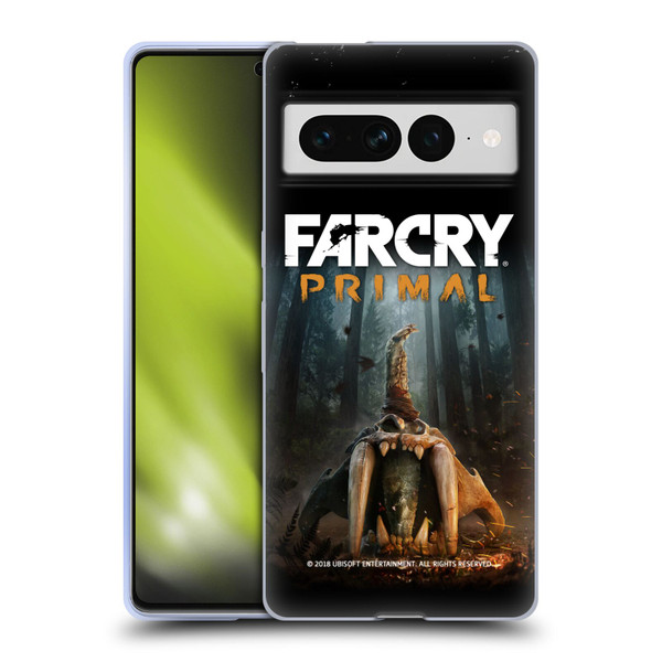 Far Cry Primal Key Art Skull II Soft Gel Case for Google Pixel 7 Pro