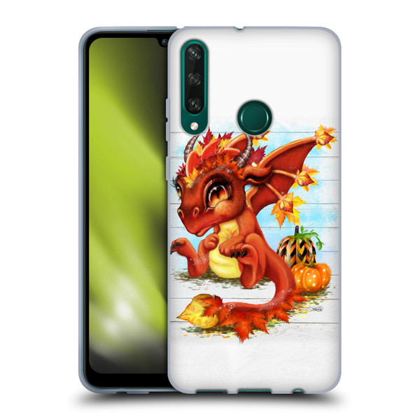Sheena Pike Dragons Autumn Lil Dragonz Soft Gel Case for Huawei Y6p