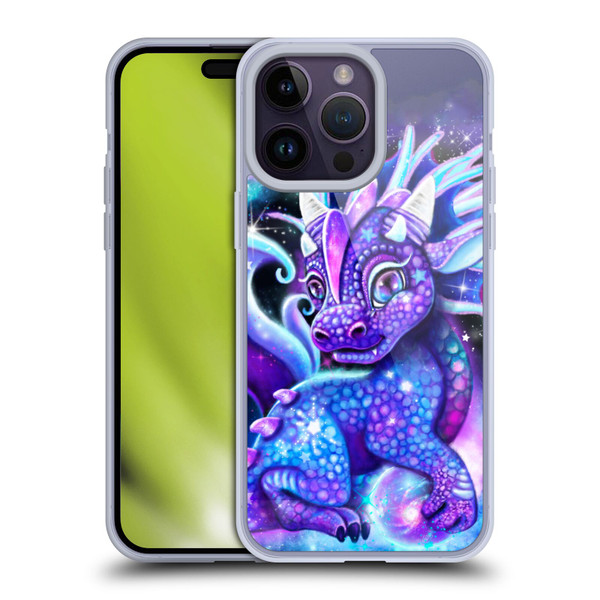 Sheena Pike Dragons Galaxy Lil Dragonz Soft Gel Case for Apple iPhone 14 Pro Max