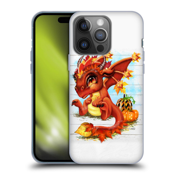 Sheena Pike Dragons Autumn Lil Dragonz Soft Gel Case for Apple iPhone 14 Pro