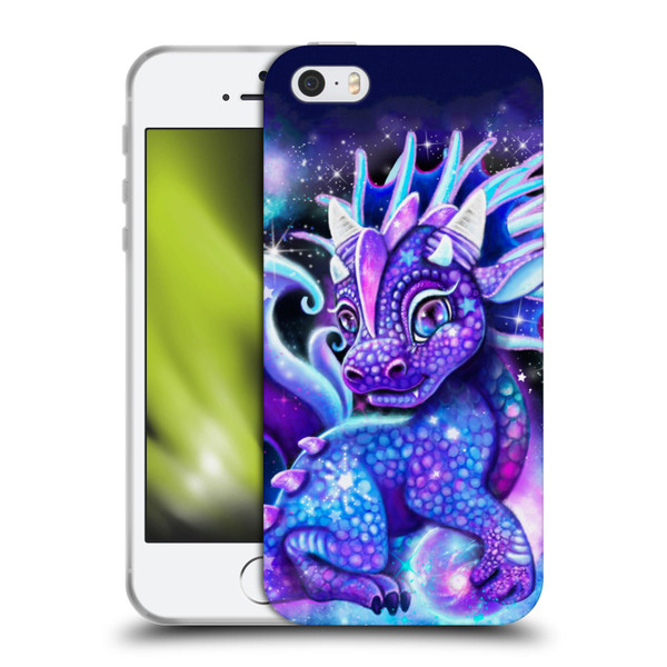 Sheena Pike Dragons Galaxy Lil Dragonz Soft Gel Case for Apple iPhone 5 / 5s / iPhone SE 2016