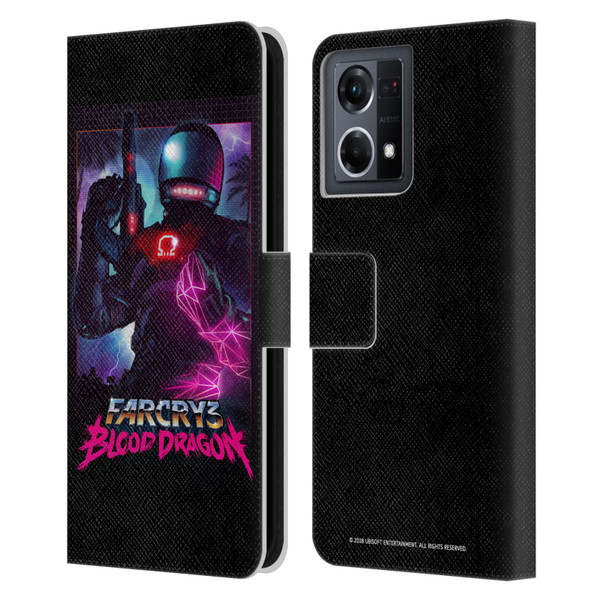 Far Cry 3 Blood Dragon Key Art Omega Leather Book Wallet Case Cover For OPPO Reno8 4G