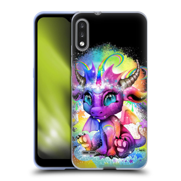 Sheena Pike Dragons Rainbow Lil Dragonz Soft Gel Case for LG K22