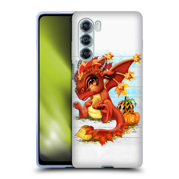 Sheena Pike Dragons Autumn Lil Dragonz Soft Gel Case for Motorola Edge S30 / Moto G200 5G