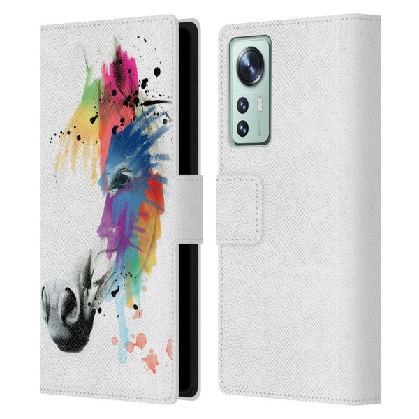 Mark Ashkenazi Animals Horse Portrait Leather Book Wallet Case Cover For Xiaomi 12