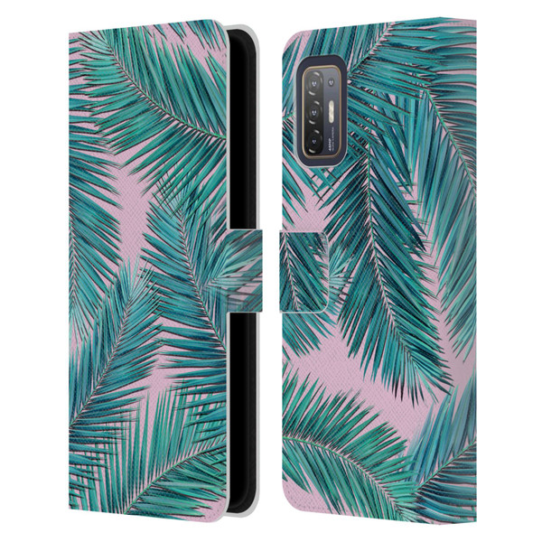 Mark Ashkenazi Banana Life Palm Tree Leather Book Wallet Case Cover For HTC Desire 21 Pro 5G