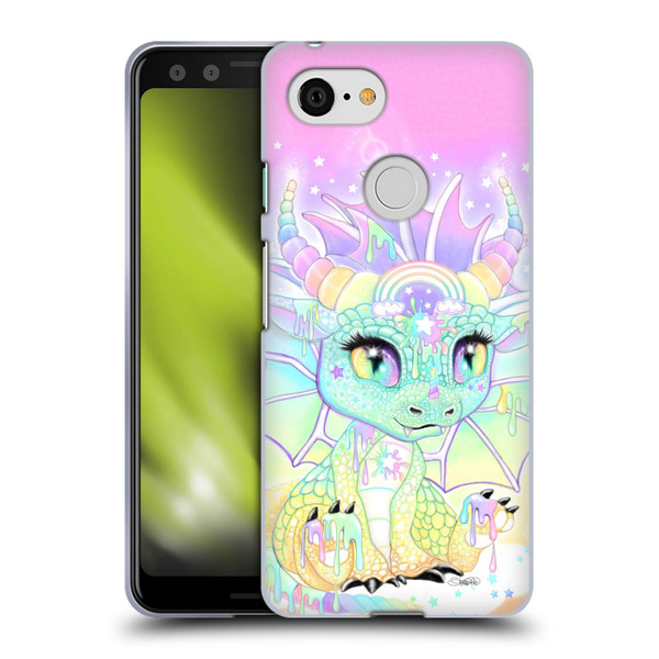 Sheena Pike Dragons Sweet Pastel Lil Dragonz Soft Gel Case for Google Pixel 3