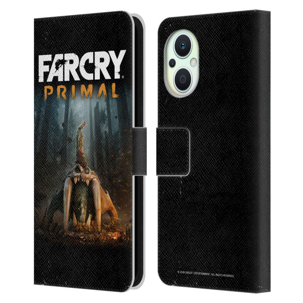 Far Cry Primal Key Art Skull II Leather Book Wallet Case Cover For OPPO Reno8 Lite