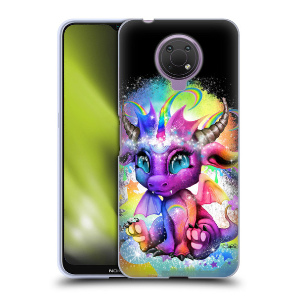 Sheena Pike Dragons Rainbow Lil Dragonz Soft Gel Case for Nokia G10