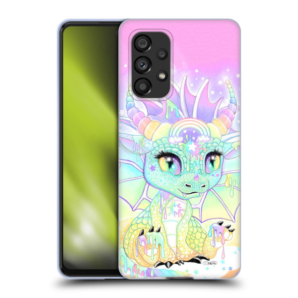 Sheena Pike Dragons Sweet Pastel Lil Dragonz Soft Gel Case for Samsung Galaxy A53 5G (2022)